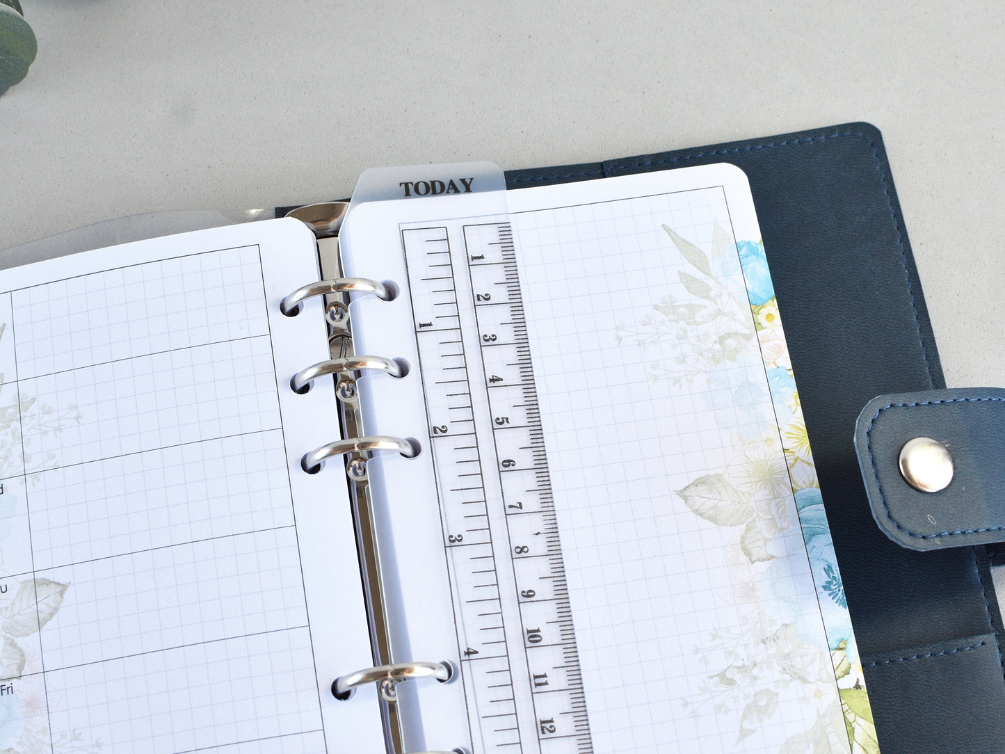 PVC Bookmark For Ring Notebooks (A5, Personal Size)