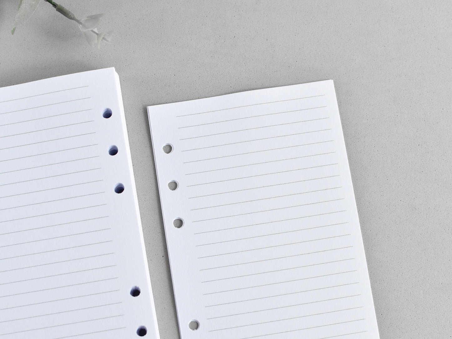 Planner Notebook Inserts Bundle - Monthly Weekly Refill (Personal Size) / P01