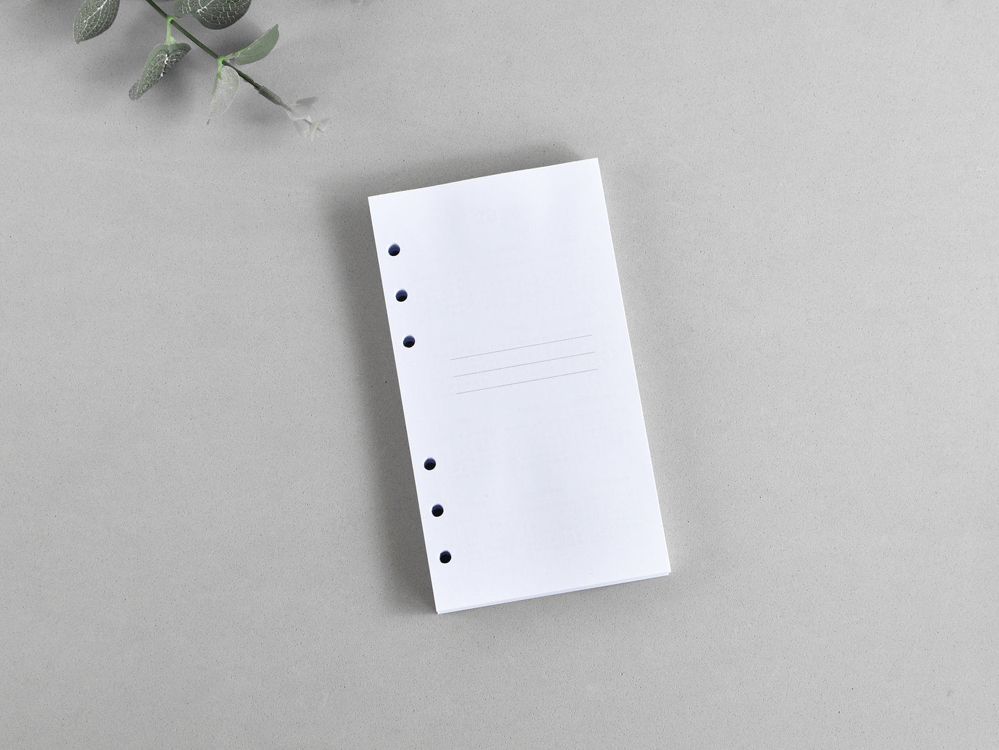 Refill for Personal planner