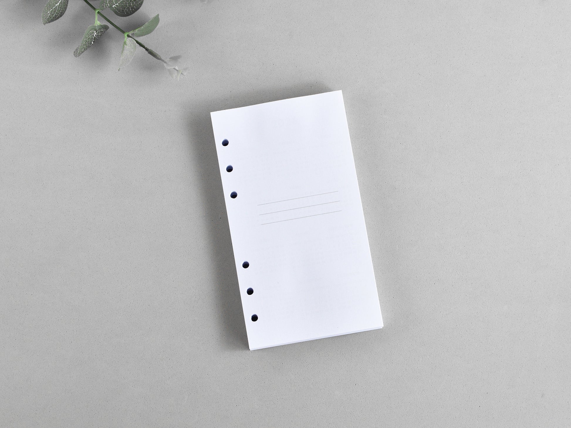 Refill for Personal planner