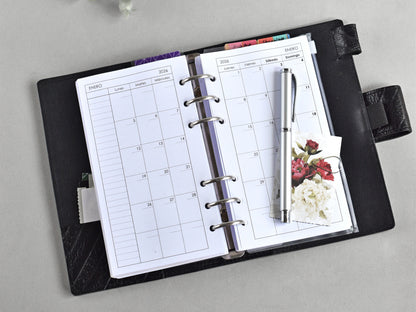 Planner with inserts spanish lenguage