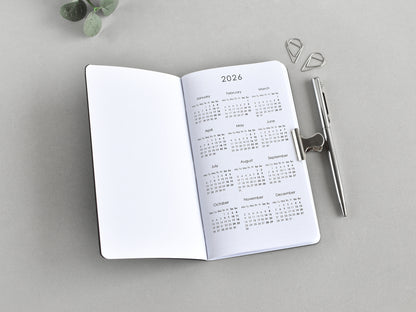 Travelers Notebook Inserts - Monthly Planner And Habit Tracker (Personal size) / TN-P-02