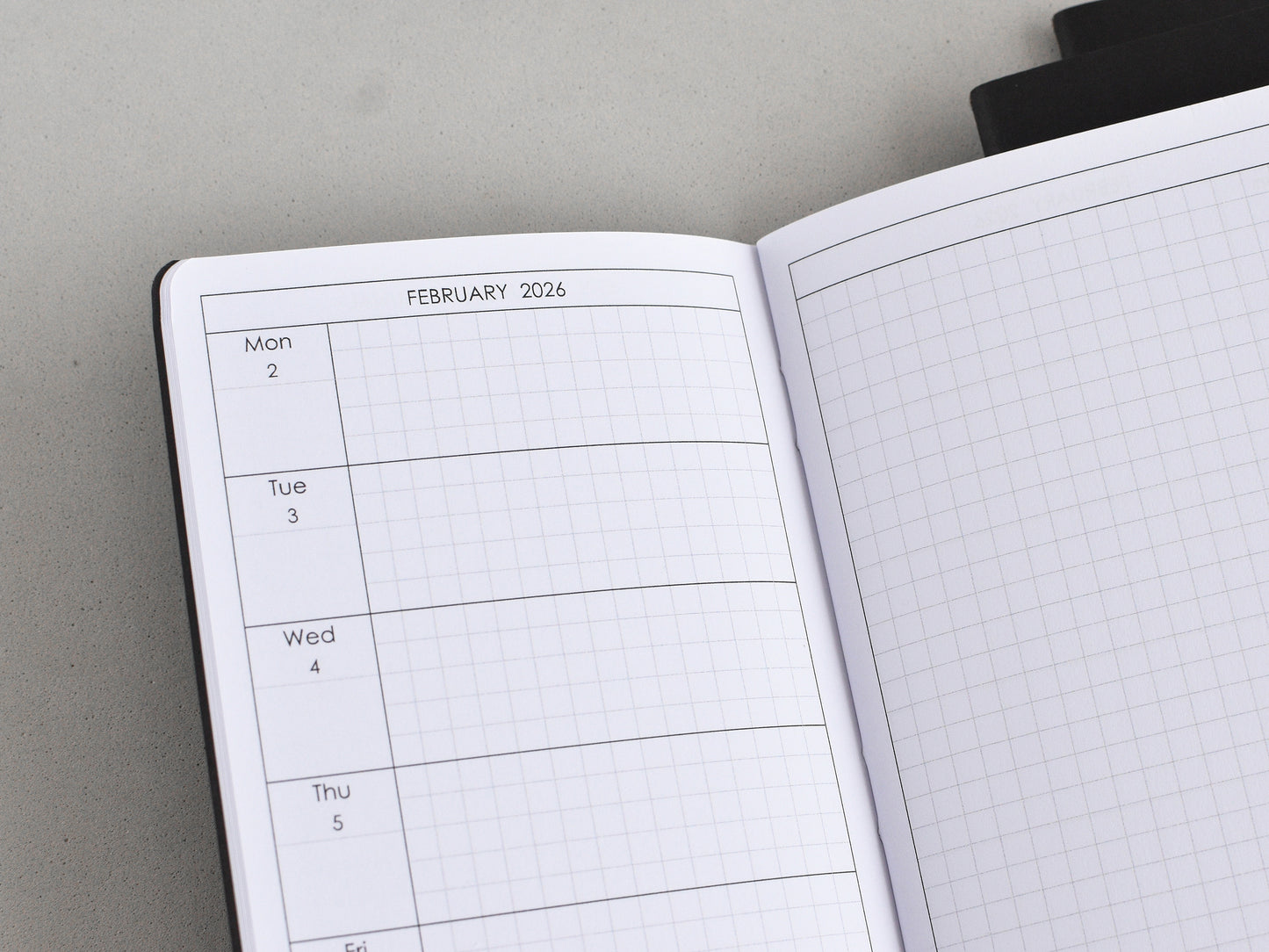 Traveler's Notebook Planner Inserts Hobonichi Styled (Personal size)