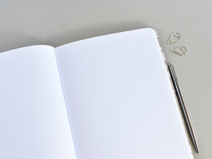Blank paper notebook for drawing