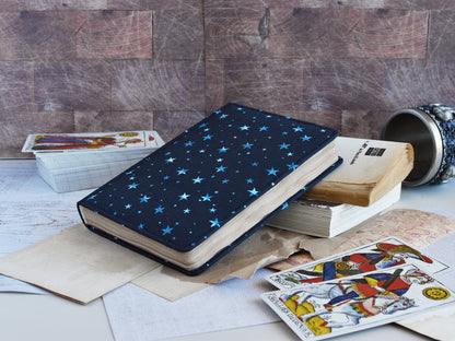 Old Paper Notebook - Astro Book, Vintage Style Journal (B6 size)