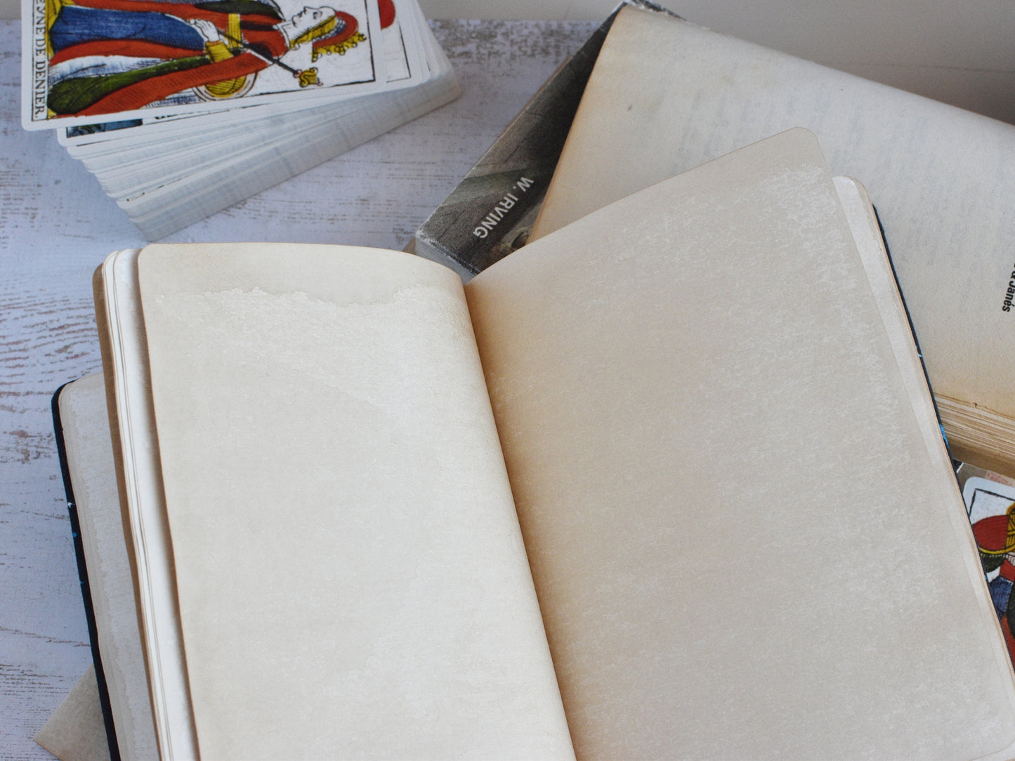 Old Paper Notebook - Astro Book, Vintage Style Journal (B6 size)