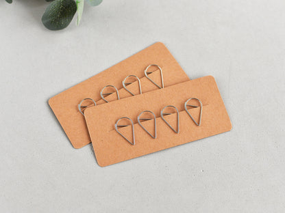 Decorative clips for notebooks