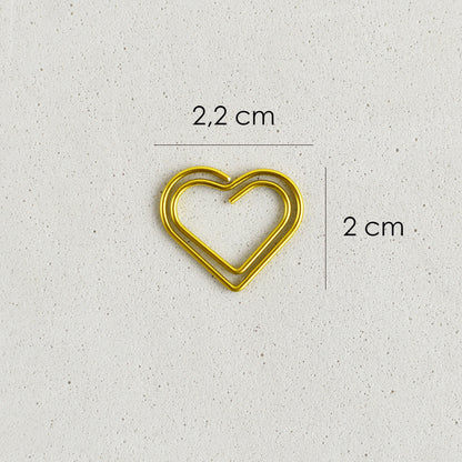 Decorative Paper Clips - Heart