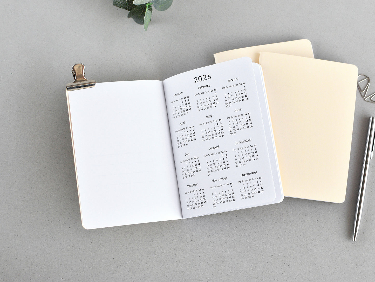 Monthly Traveler's Notebook Insert (A6 Size) / TN-A6 15m