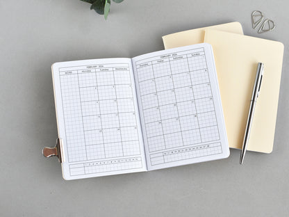 Monthly Traveler's Notebook Insert (A6 Size) / TN-A6 15m