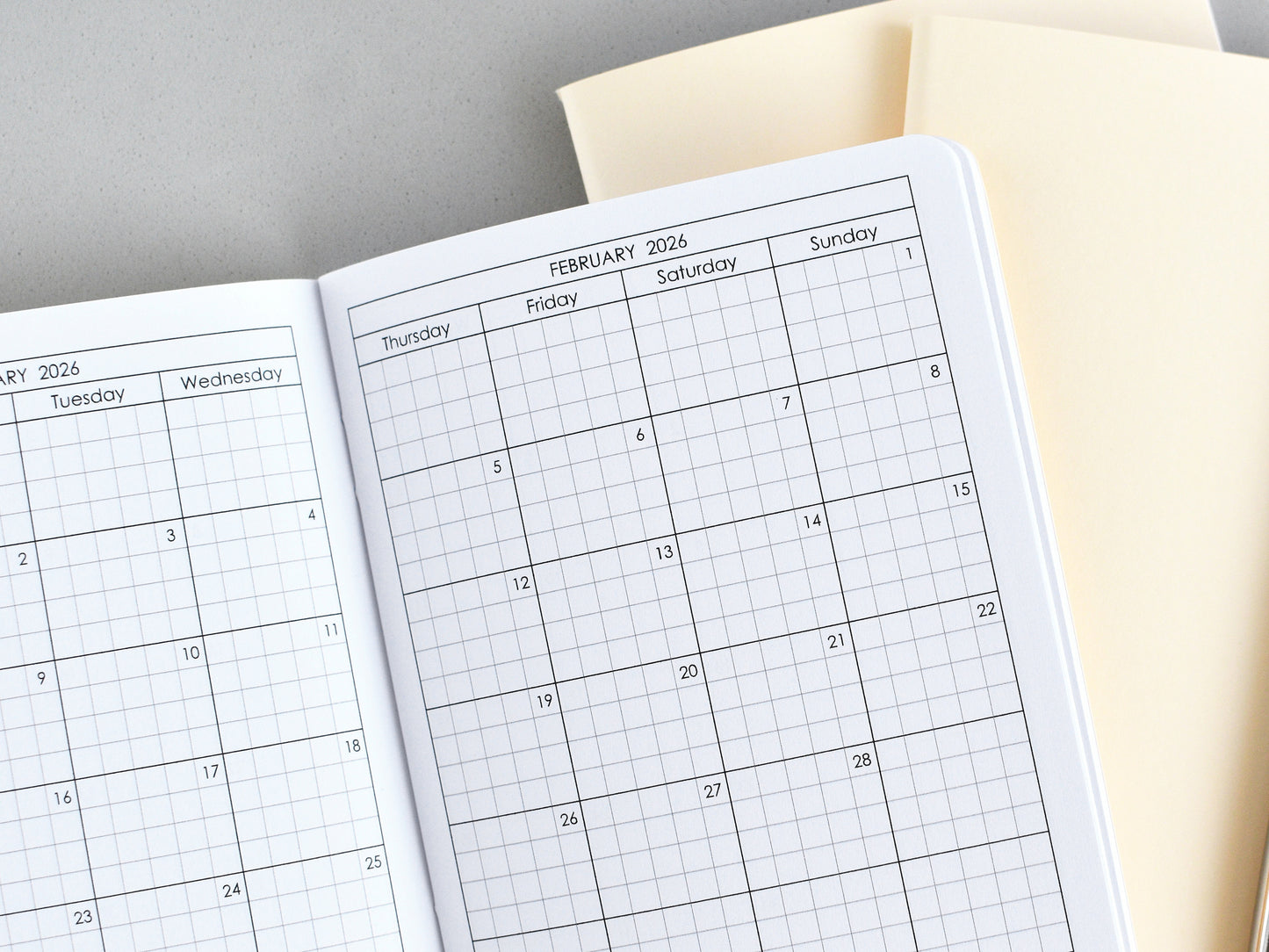 Monthly Traveler's Notebook Insert (A6 Size) / TN-A6 15m