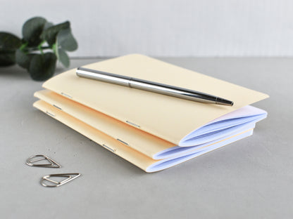 Traveler's Notebook inserts Monthly and Weekly - Hobonichi styled (A6 Size) / TN-A6-15