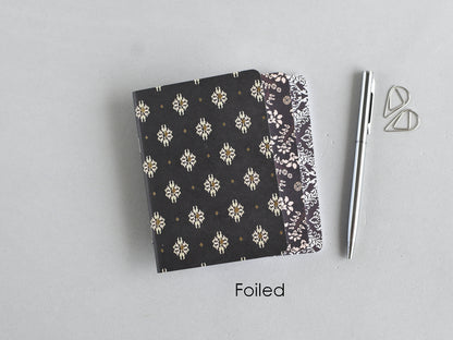 Travel Journal Inserts  - Black Set (Passport Size)