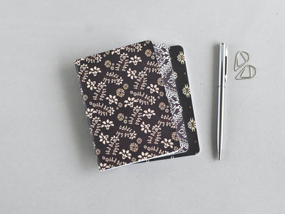 Travel Journal Inserts  - Black Set (Passport Size)