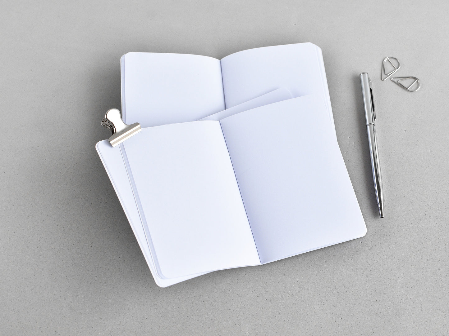 Travel Journal Inserts  - Blue Set (Passport Size)