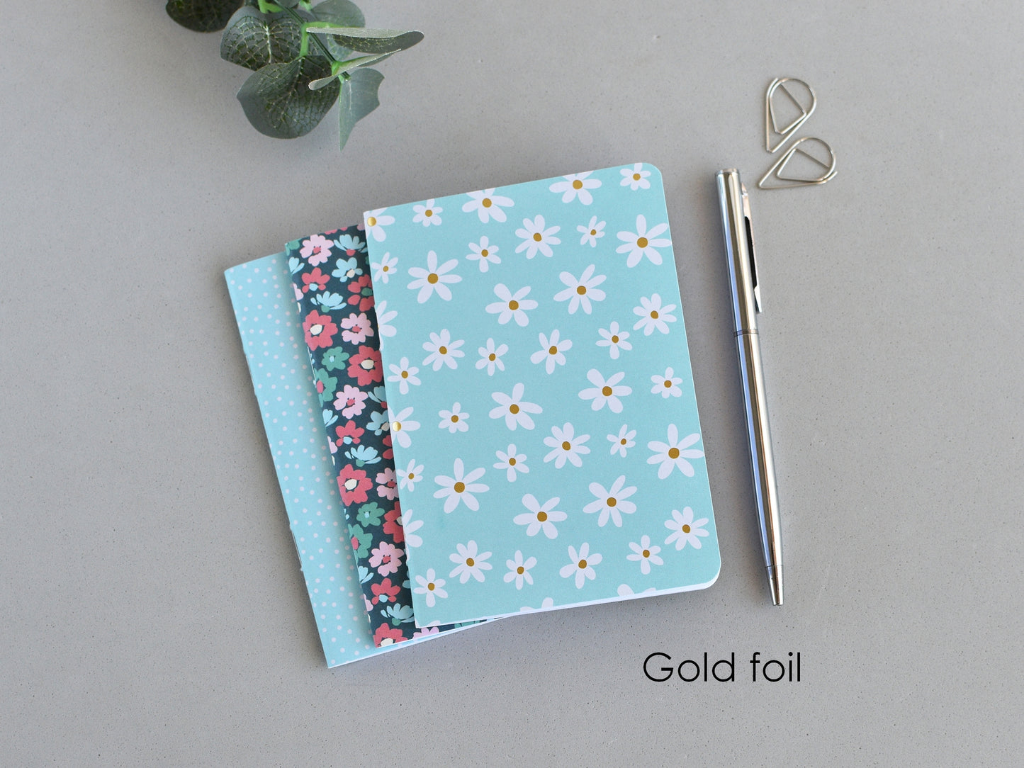 Travel Journal Inserts  - Blue Set (Passport Size)