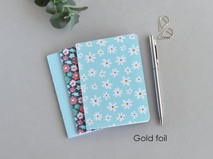 Travel Journal Inserts  - Blue Set (Passport Size)
