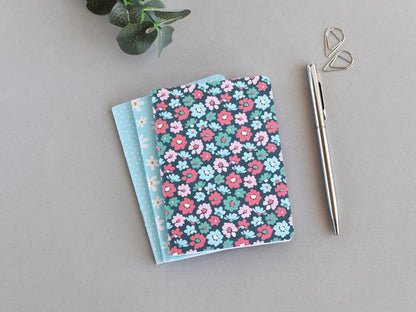 Travel Journal Inserts  - Blue Set (Passport Size)