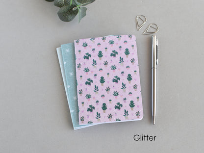 Travel Journal Inserts  - Pink & Blue Set (Passport Size)