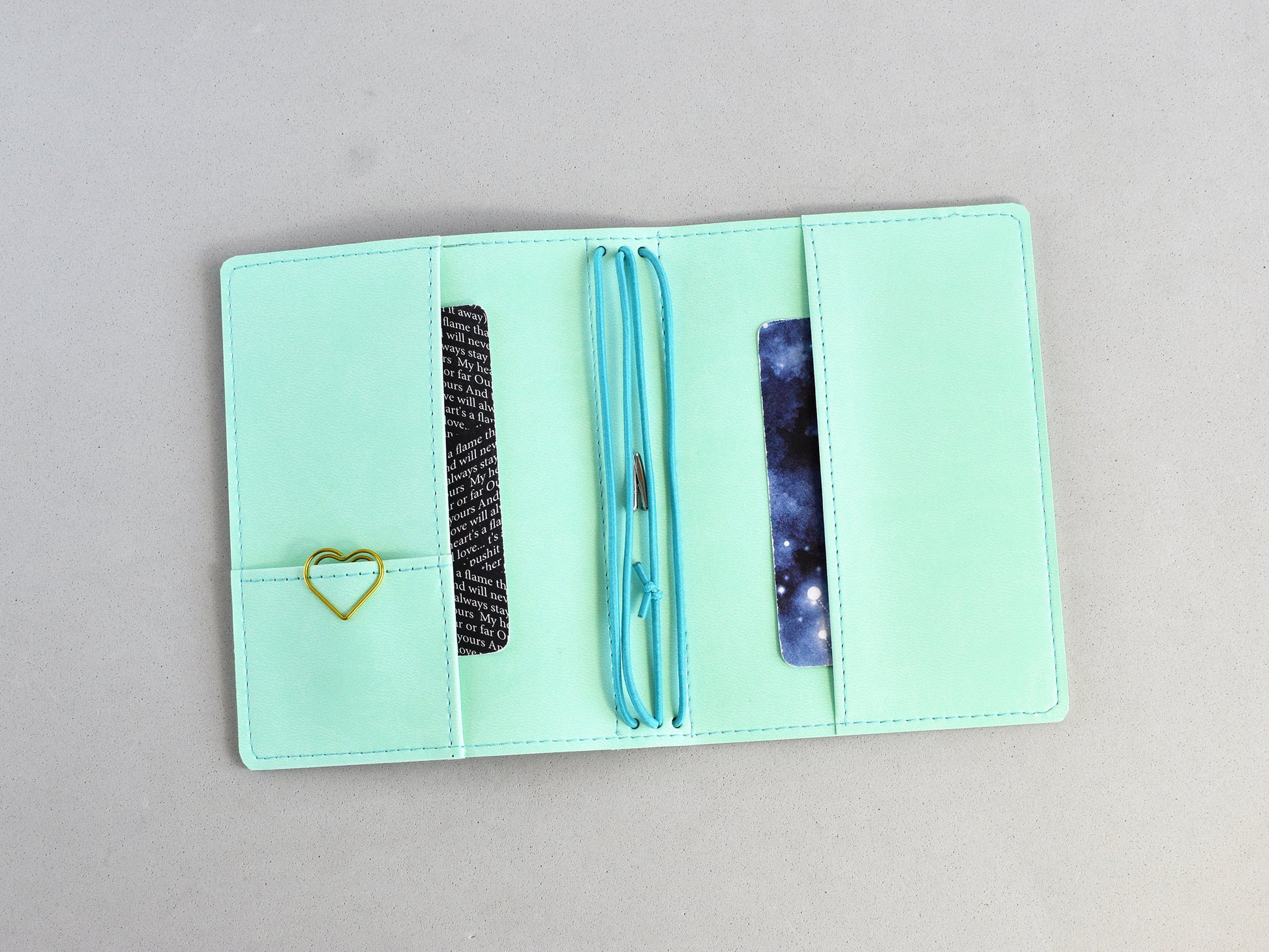 Vegan leather cover Traveler's notebook
