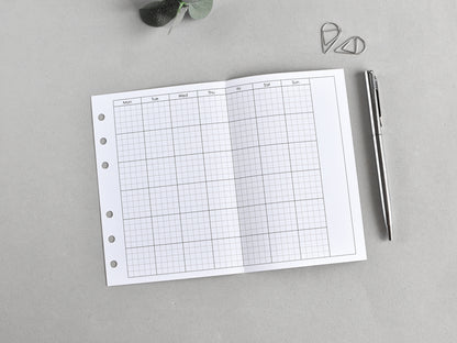 Fold out inserts true a6 size