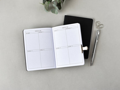 Weekly Traveler's Notebook Inserts (A6 Size) / TN-A6-16w