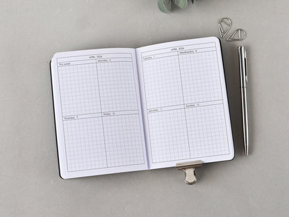 Weekly Traveler's Notebook Inserts (A6 Size) / TN-A6-16w