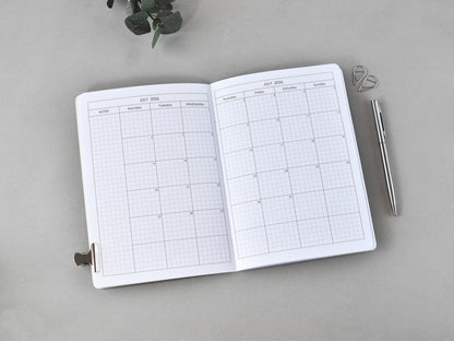 Travelers Notebook Monthly Insert (A5 Size) / TN-A5-16m