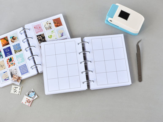 Discbound Stamp Notebook - "A scrap a day" Junk Journal for Cut-Outs