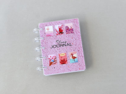 Discbound Stamp Notebook - "A scrap a day" Junk Journal for Cut-Outs