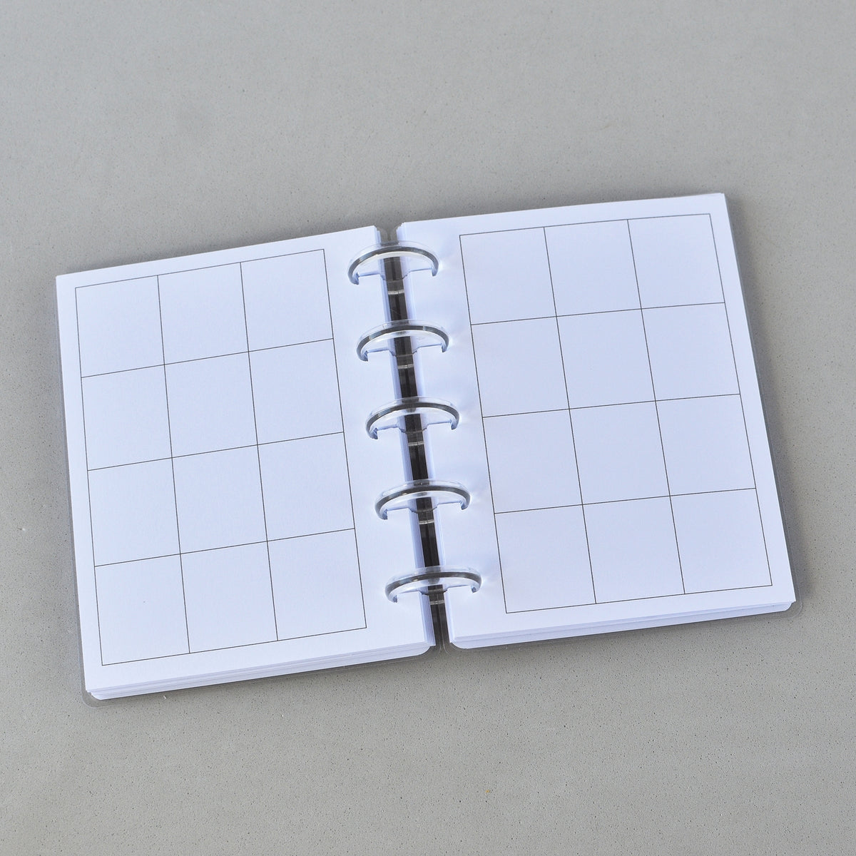 Discbound Stamp Punch Notebook - "A scrap a day" Junk Journal for Cut-Outs