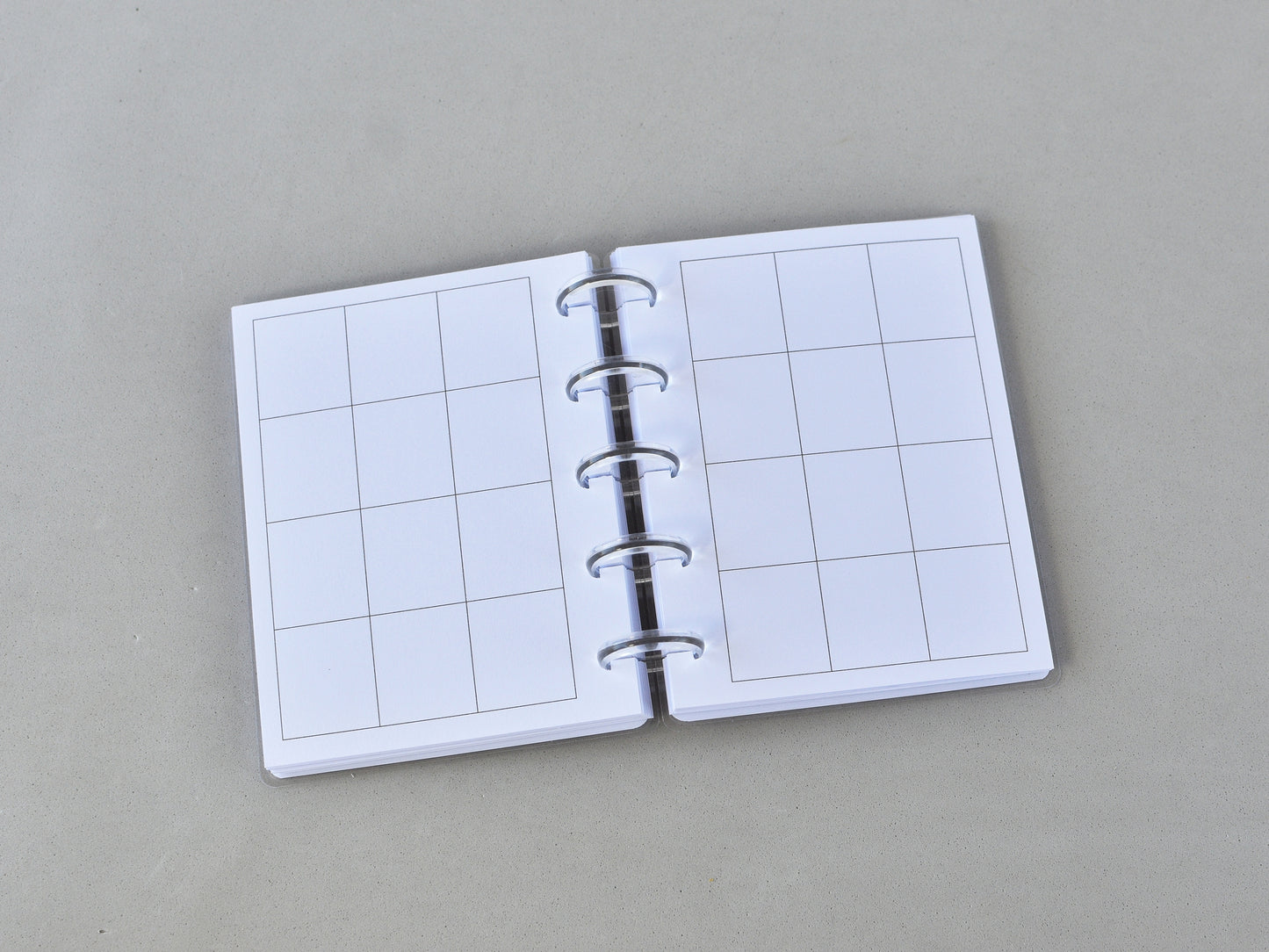 Discbound Stamp Notebook - "A scrap a day" Junk Journal for Cut-Outs