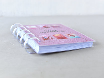 Discbound Stamp Notebook - "A scrap a day" Junk Journal for Cut-Outs