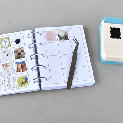 Discbound Stamp Punch Notebook - "A scrap a day" Junk Journal for Cut-Outs