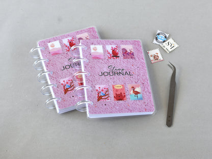 Discbound Stamp Notebook - "A scrap a day" Junk Journal for Cut-Outs