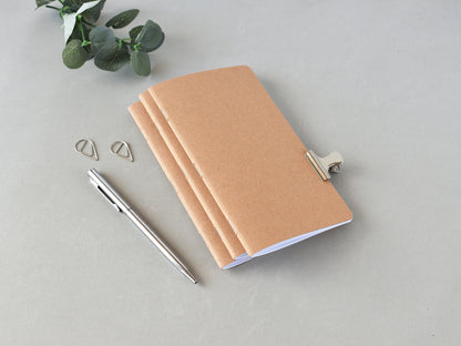 Travelers Notebook Planner Inserts - Monthly and Weekly (Personal size) / TN-P-11