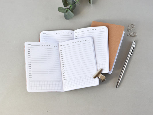 Daily Planner Inserts - Traveler's Notebook (Passport Size) / Tn-Pas 20