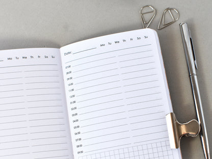 Daily Planner Inserts - Traveler's Notebook (Passport Size) / Tn-Pas 20