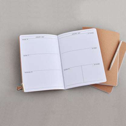 Travelers Notebook Weekly Inserts - TN Refill (A5 size) / TN-A5-11-1w