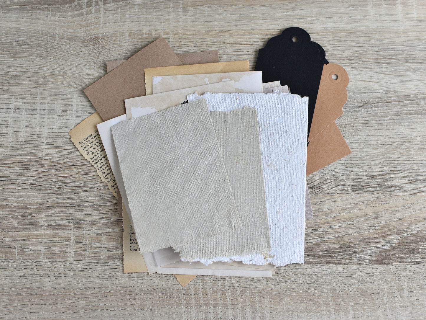 Junk Journal Vintage-Styled Paper Kit for Ephemera Craft Projects (Heritage Collection)