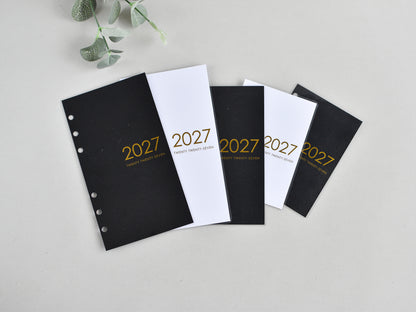 Planner Dashboards 2026 2027, Foiled (All sizes)