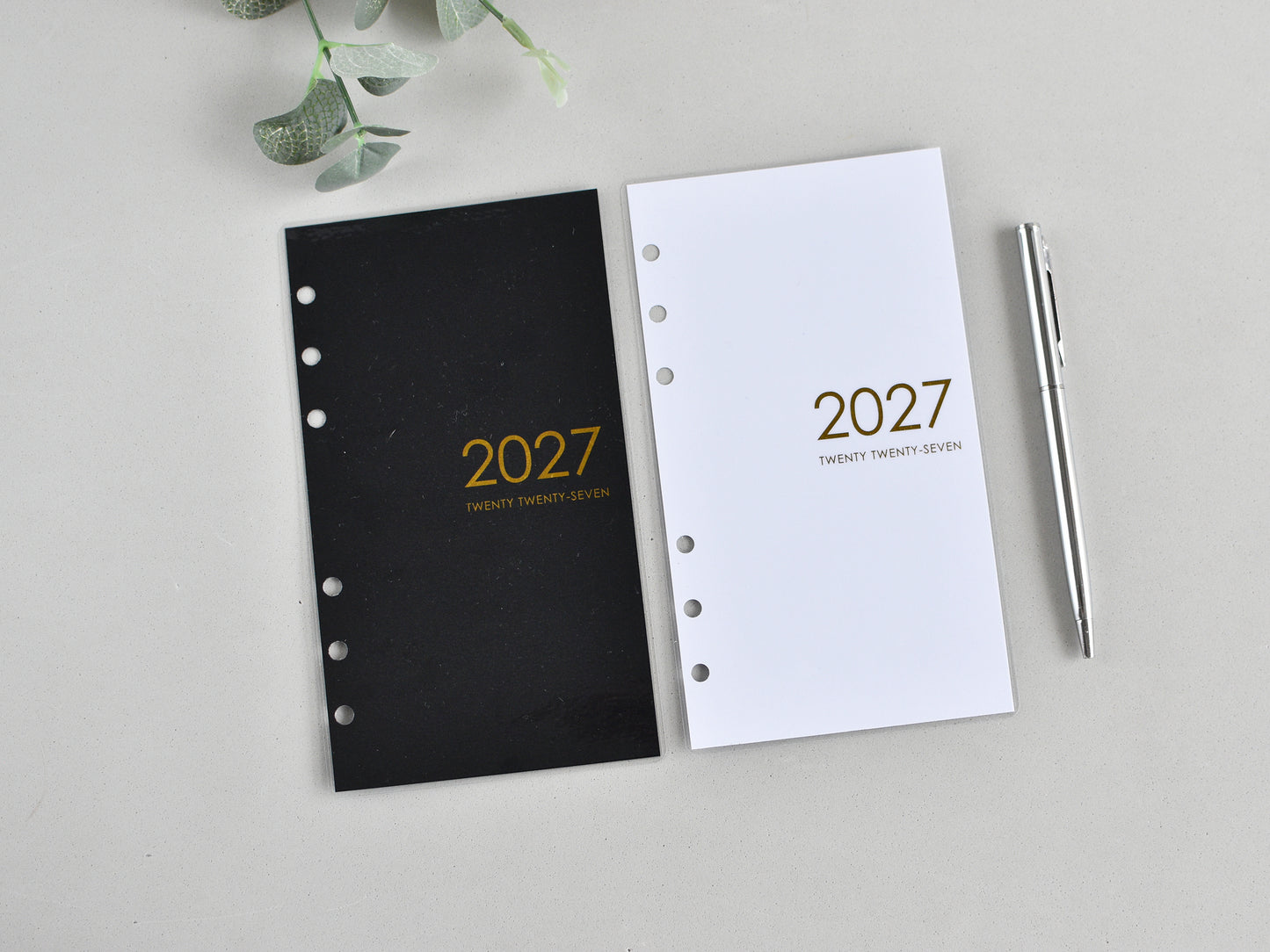 Planner Dashboards 2026 2027, Foiled (All sizes)