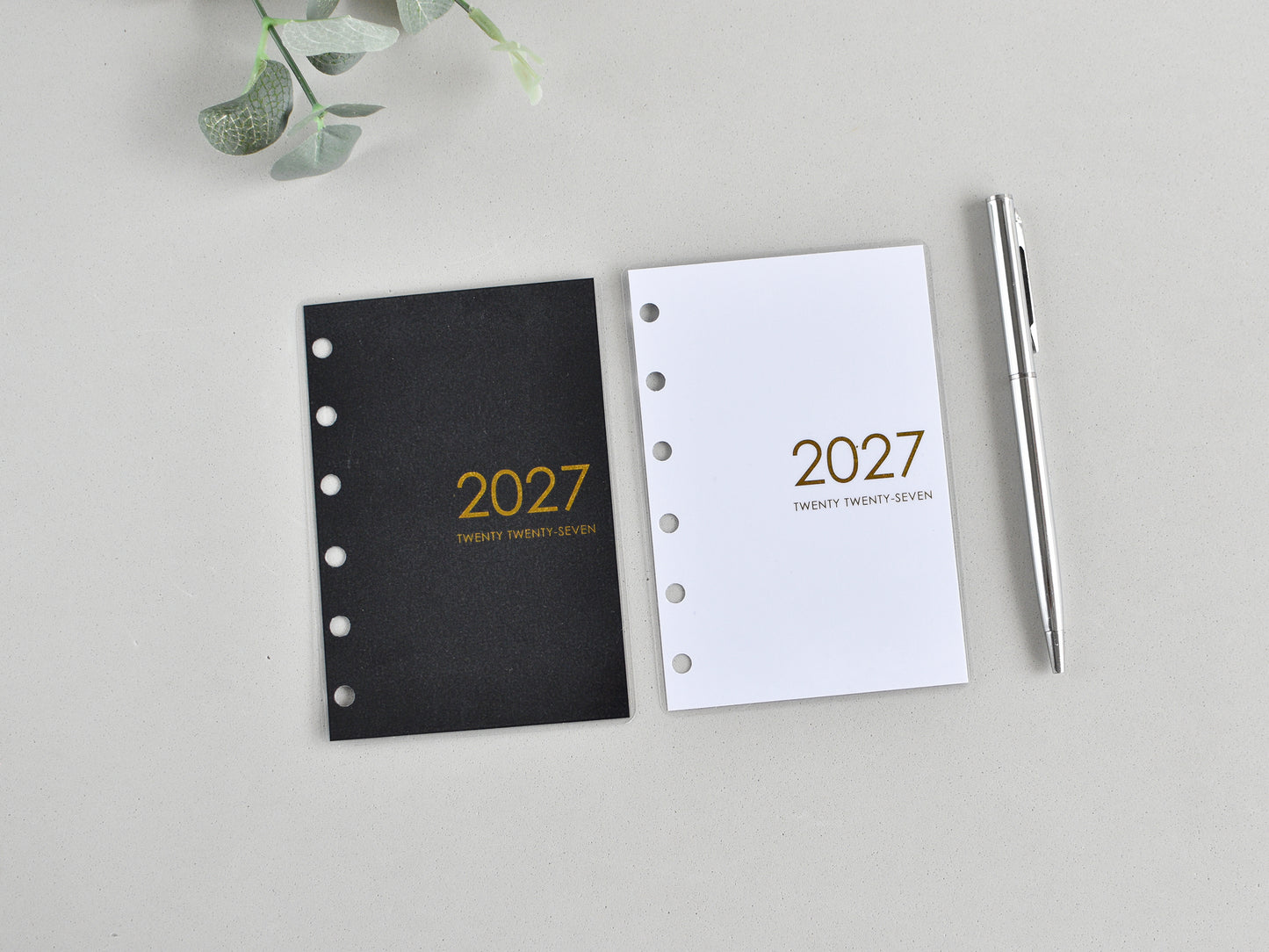 Planner Dashboards 2026 2027, Foiled (All sizes)