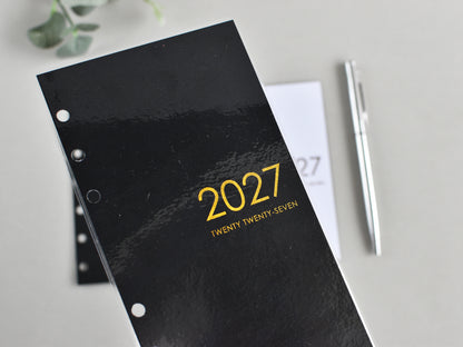 Planner Dashboards 2026 2027, Foiled (All sizes)