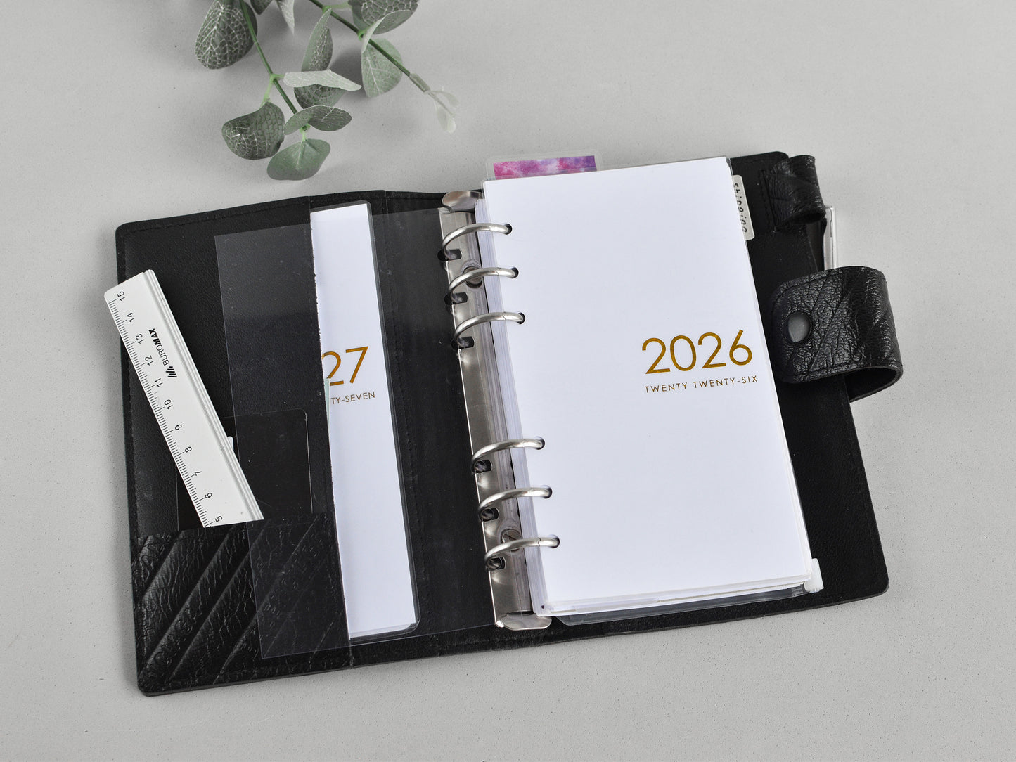 Planner Dashboards 2026 2027, Foiled (All sizes)