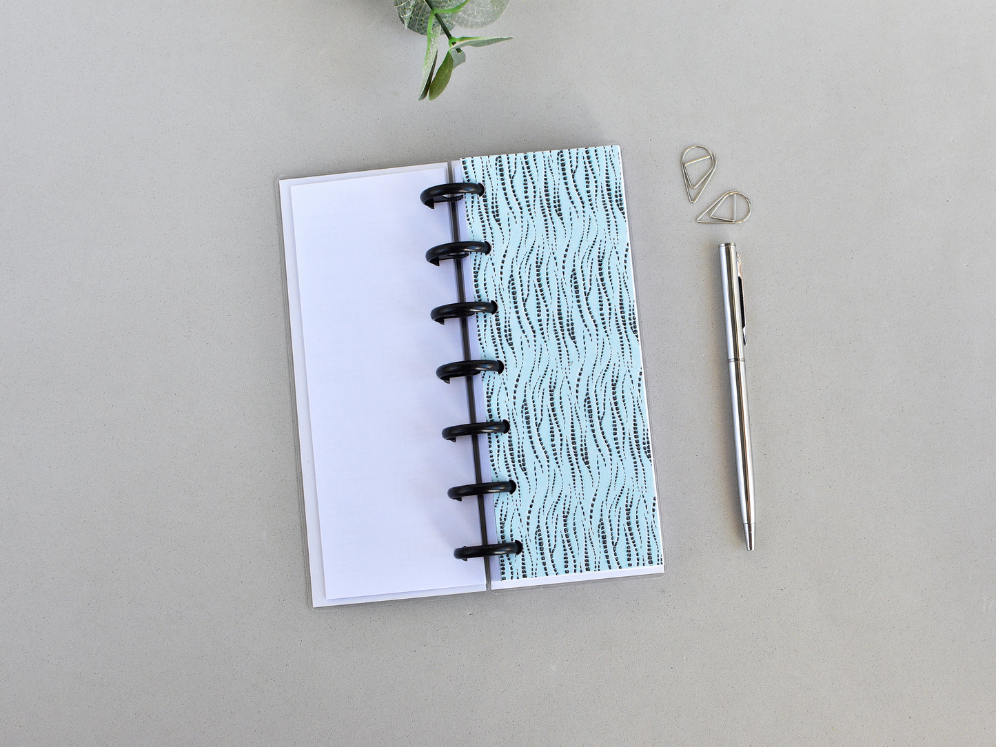 Discbound Planner Notebook - Sea Collection (HP Skinny Mini Size)