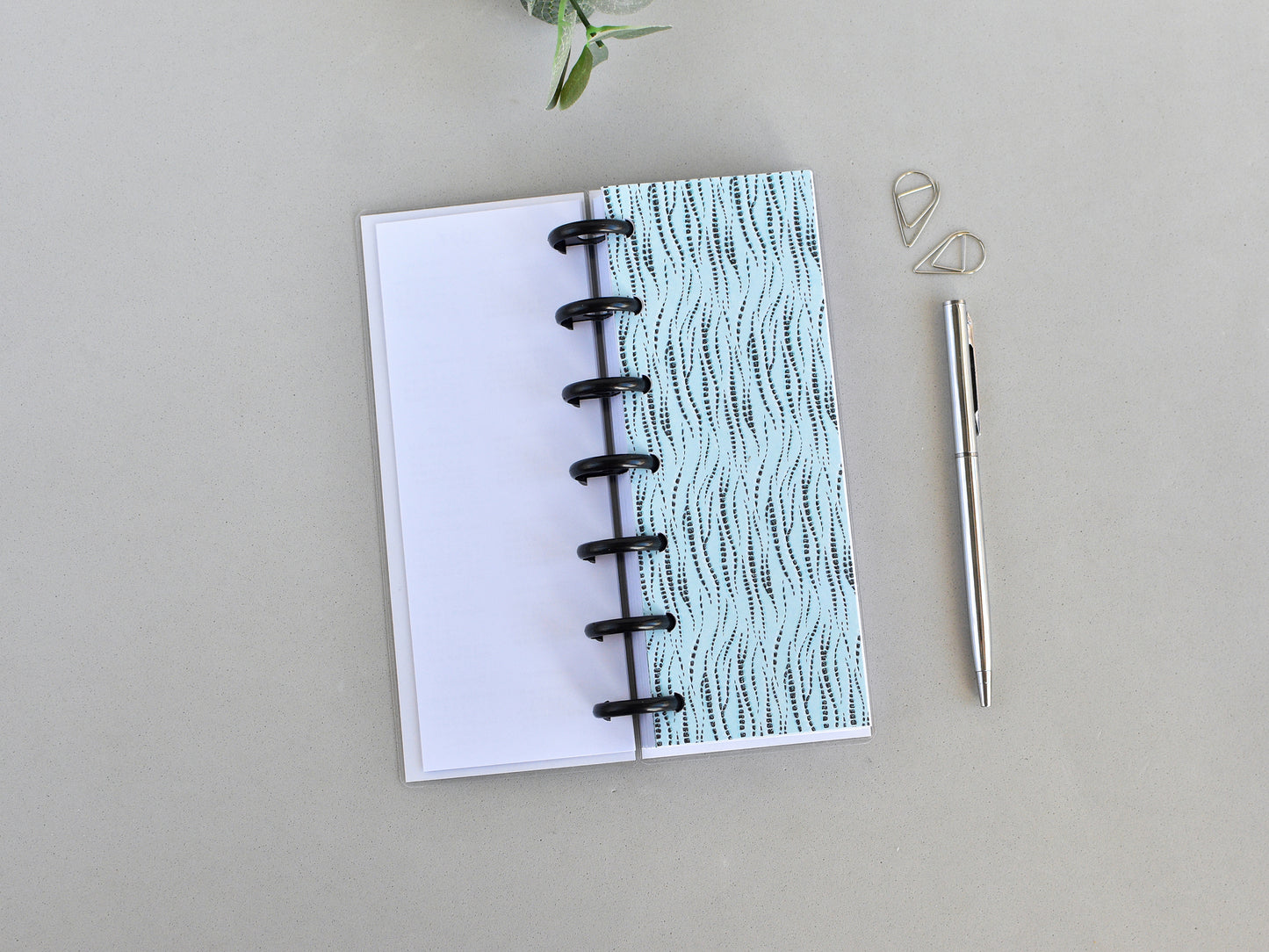 Discbound Planner Notebook - Sea Collection (HP Skinny Mini Size)