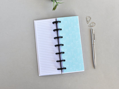 Discbound Planner Notebook - Sea Collection (HP Skinny Mini Size)