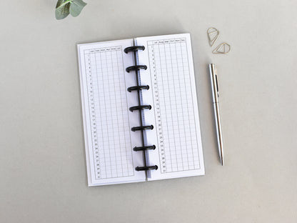 Discbound Planner Notebook - Sea Collection (HP Skinny Mini Size)