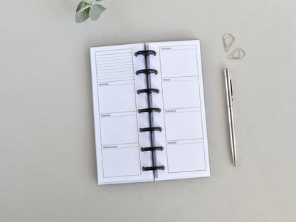 Discbound Planner Notebook - Sea Collection (HP Skinny Mini Size)